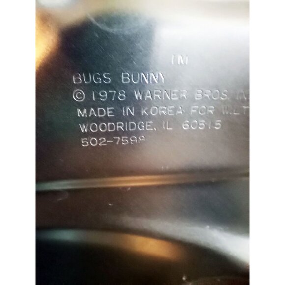 1978 Wilton Bugs Bunny Cake Pan Aluminum Character Vintage 5027598 Bakeware - Picture 12 of 14